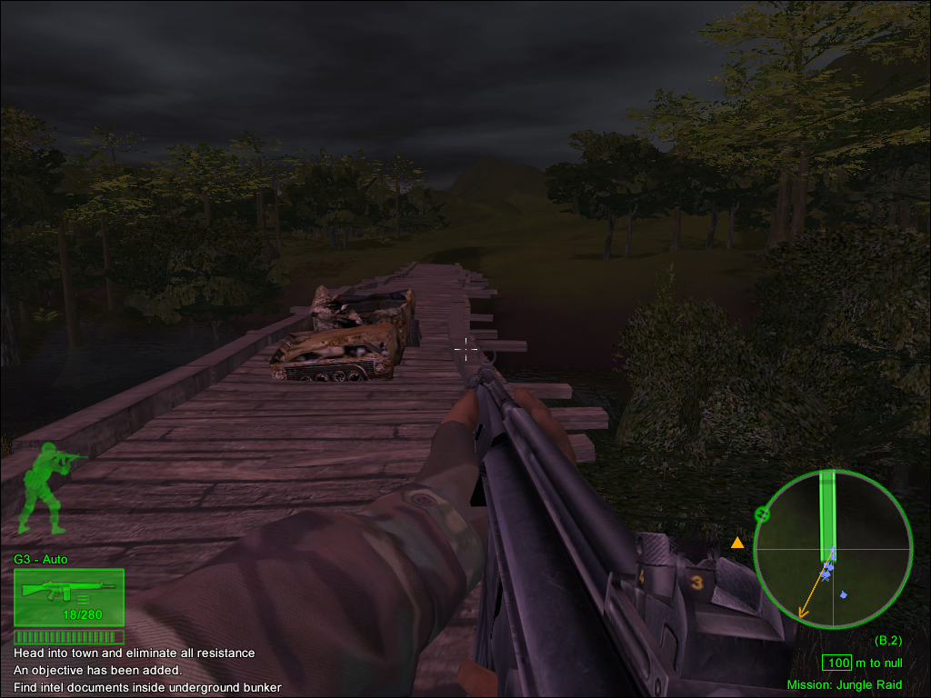 Скриншот из игры Delta Force: Black Hawk Down - Team Sabre - 28