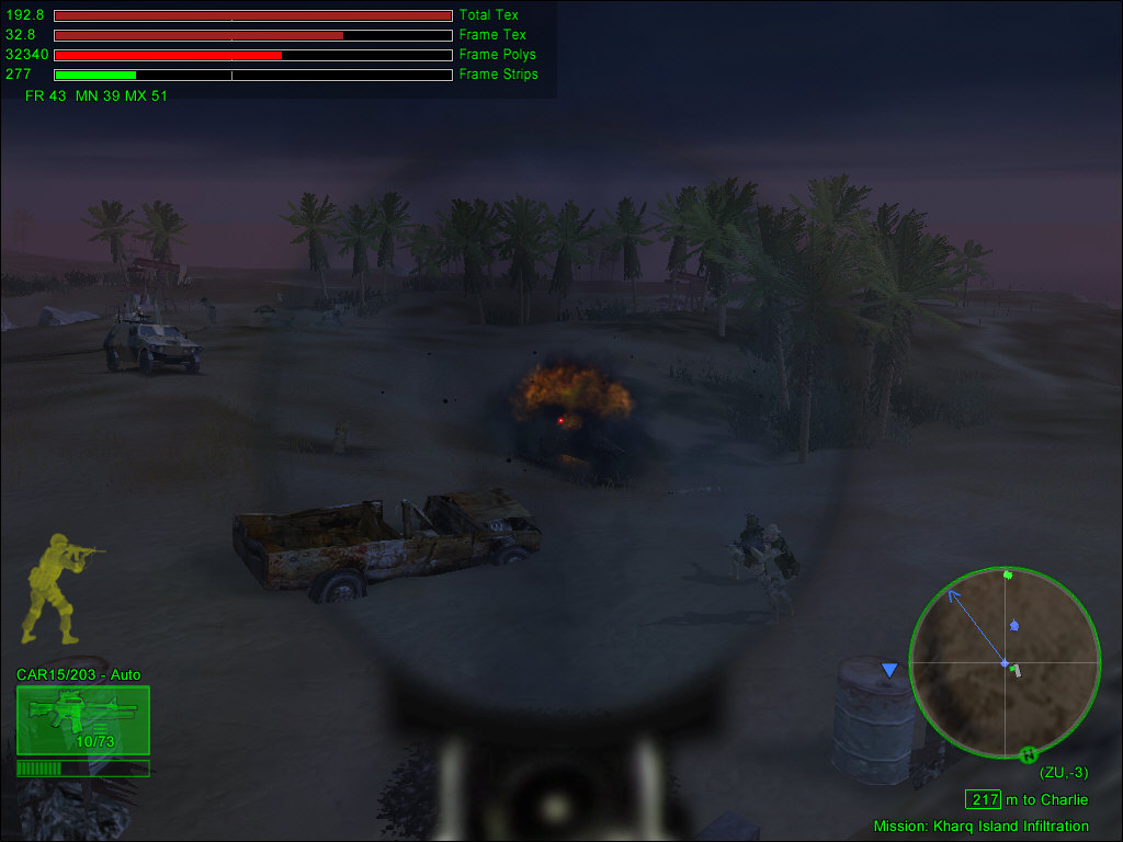 Скриншот из игры Delta Force: Black Hawk Down - Team Sabre - 171