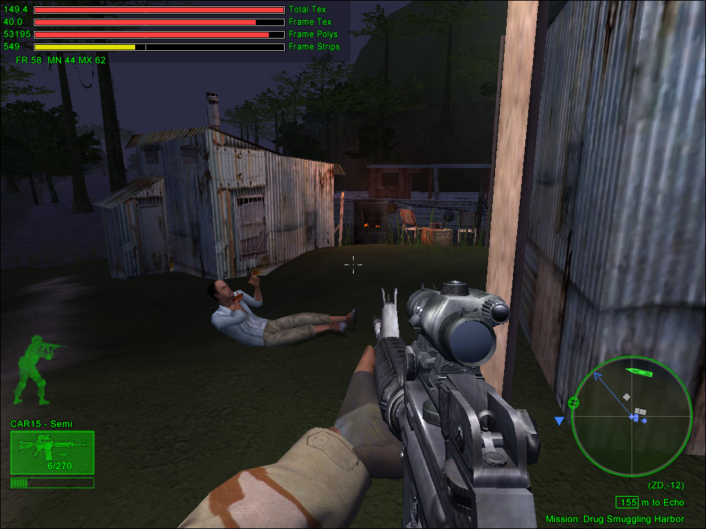 Скриншот из игры Delta Force: Black Hawk Down - Team Sabre - 104