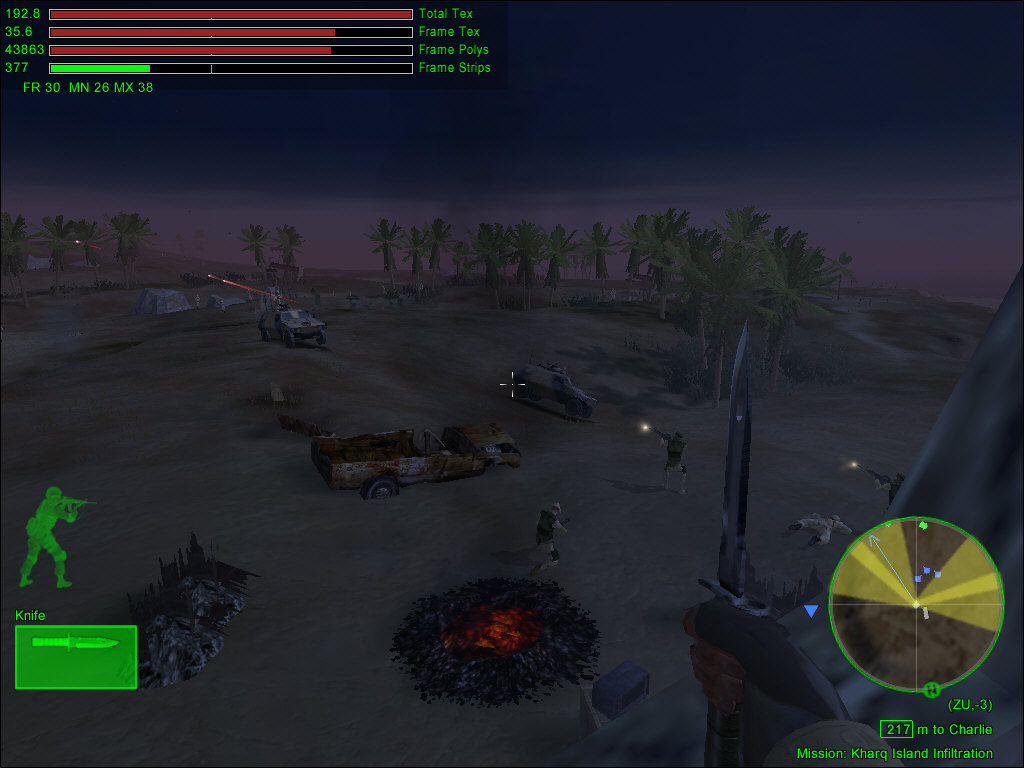 Скриншот из игры Delta Force: Black Hawk Down - Team Sabre - 141