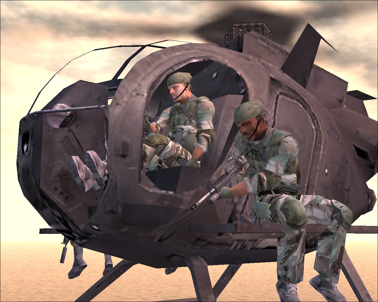 Скриншот из игры Delta Force: Black Hawk Down - Team Sabre - 25