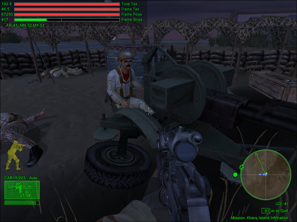 Скриншот из игры Delta Force: Black Hawk Down - Team Sabre - 153