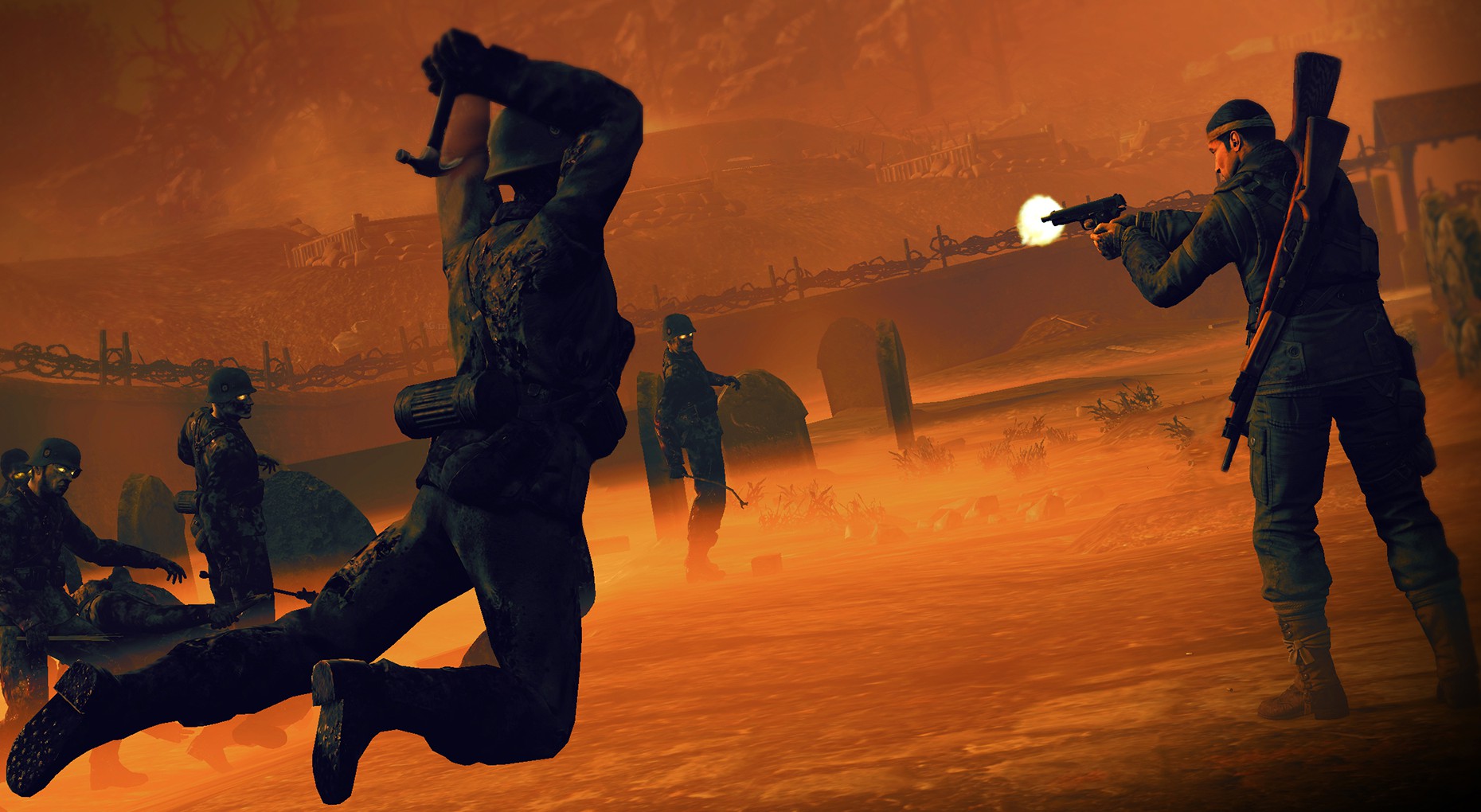 Скриншот из игры Sniper Elite Nazi Zombie Army 2 - 28
