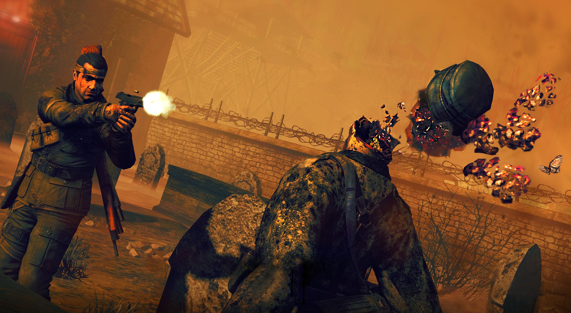 Скриншот из игры Sniper Elite Nazi Zombie Army 2 - 13