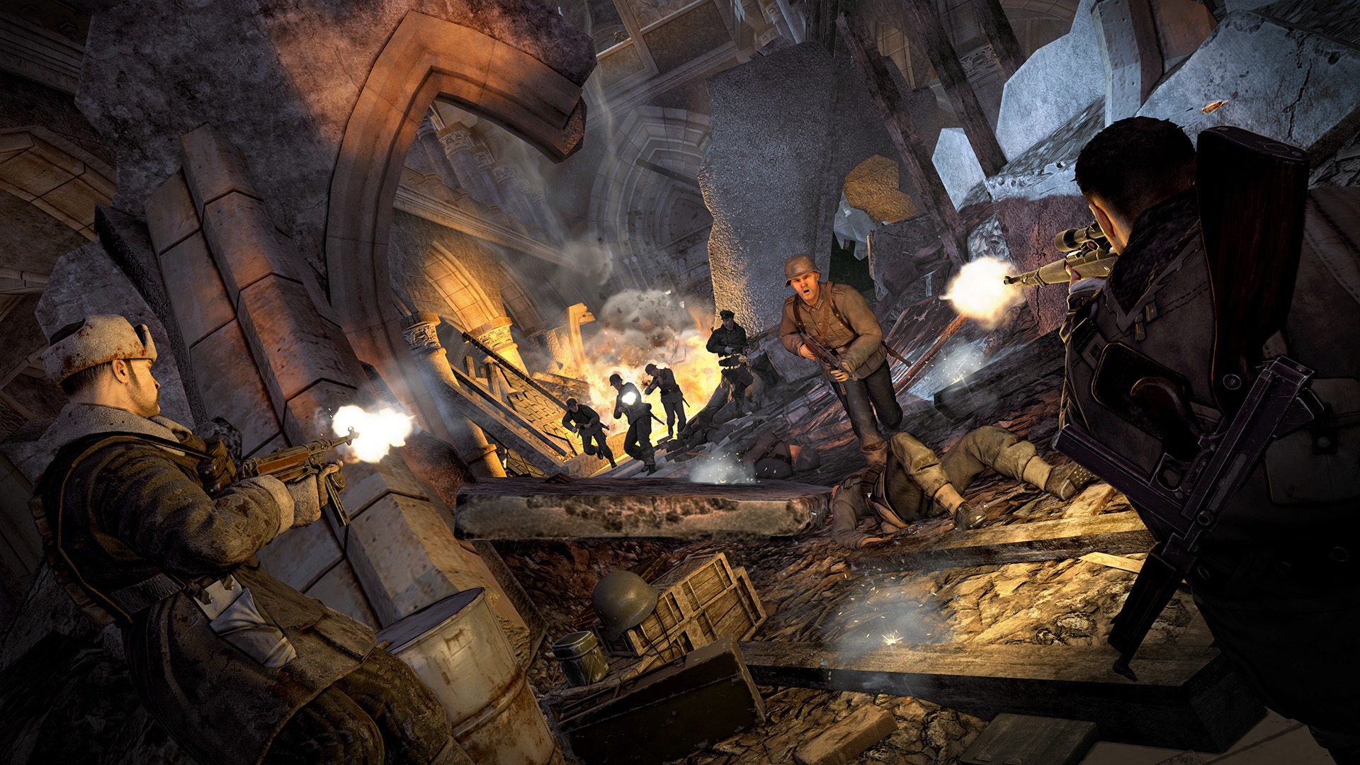 Скриншот из игры Sniper Elite V2 Remastered - 25