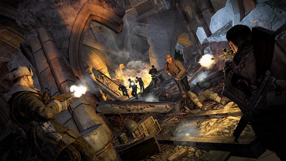 Скриншот из игры Sniper Elite V2 Remastered - 24