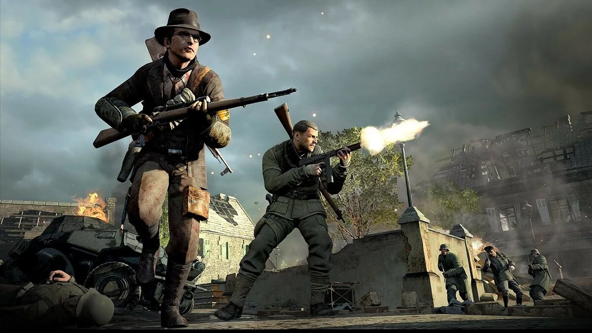 Скриншот из игры Sniper Elite V2 Remastered - 28