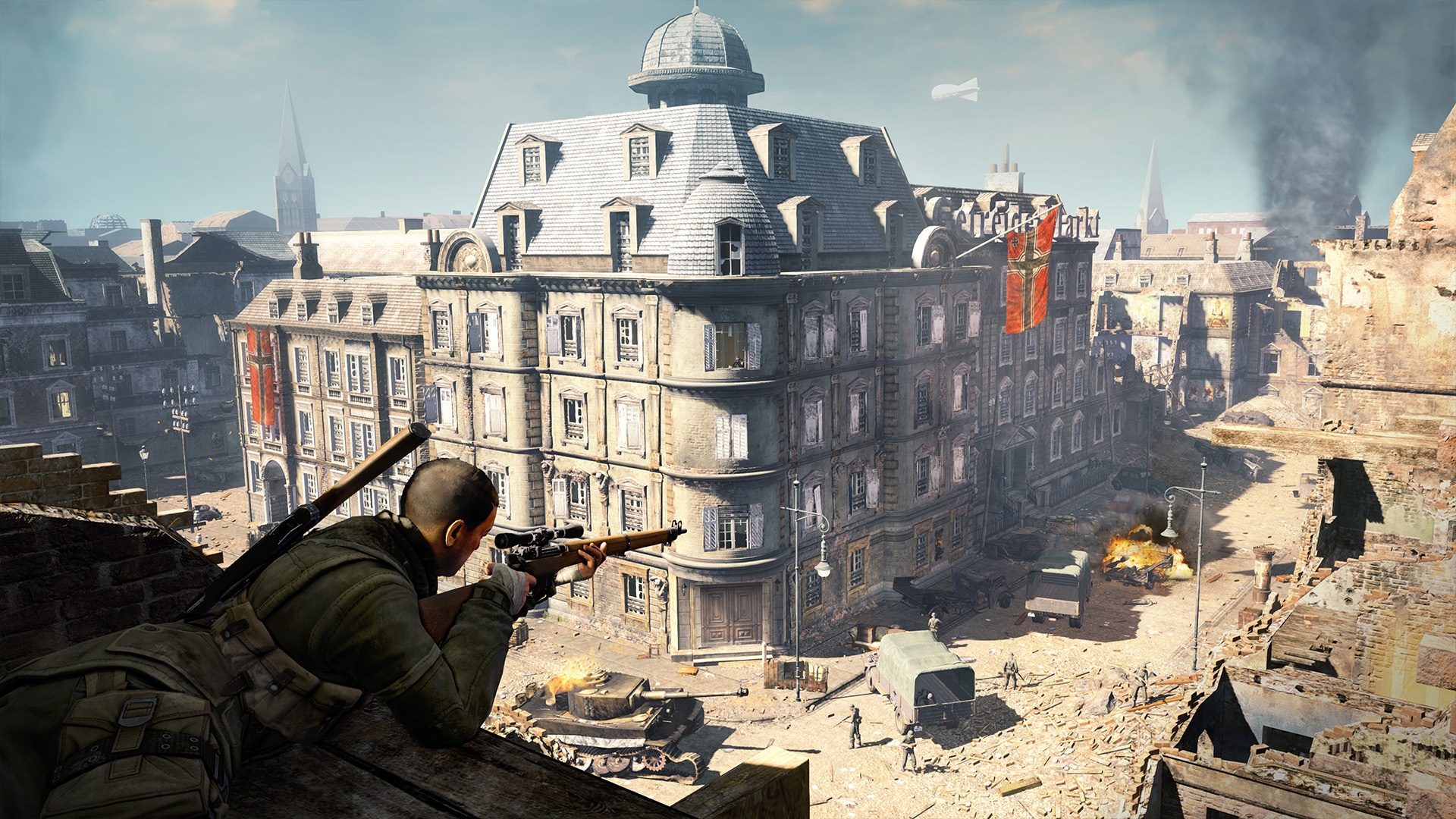 Скриншот из игры Sniper Elite V2 Remastered - 21