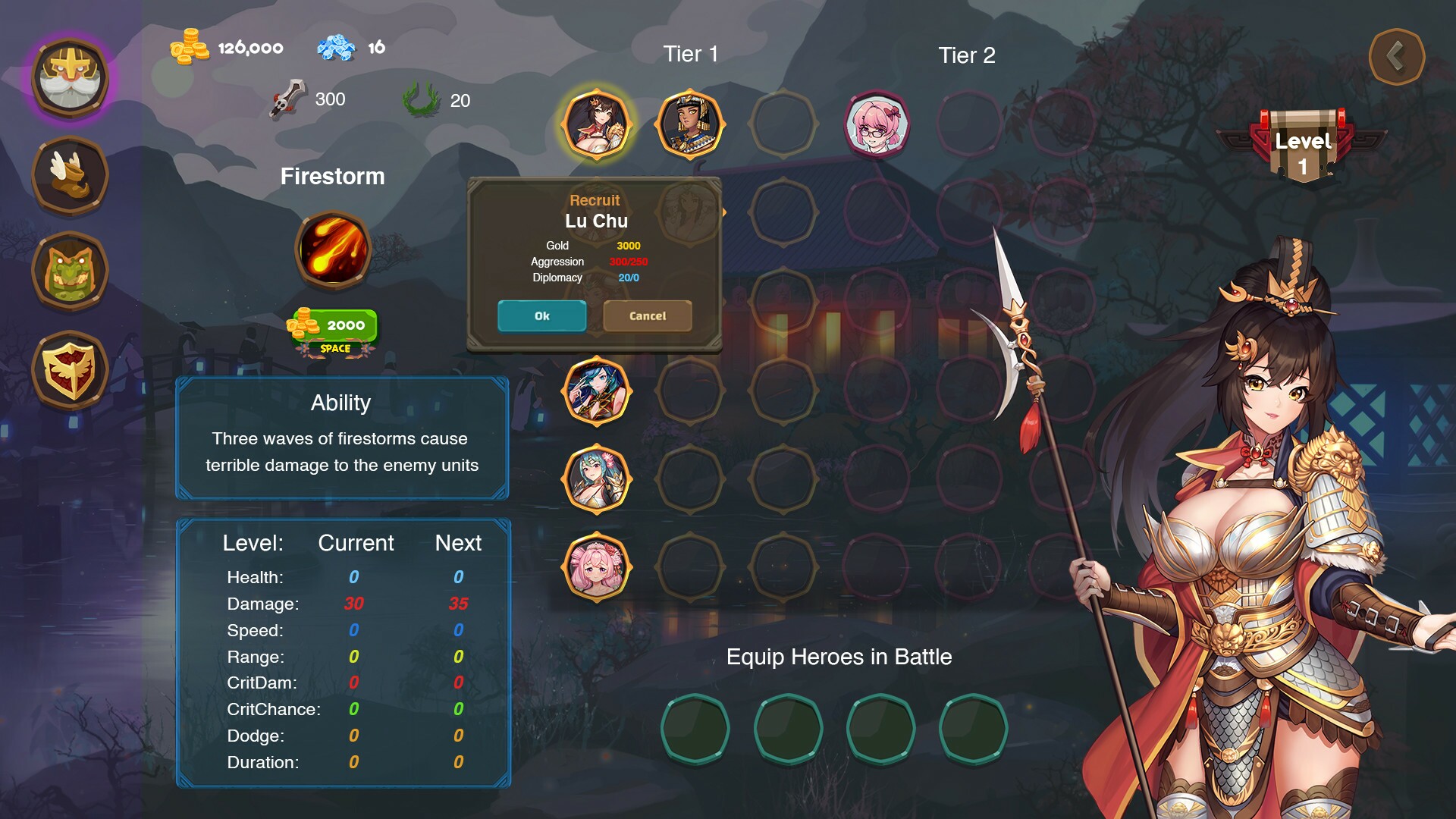 Скриншот из игры Love n War: Warlord by Chance - 10