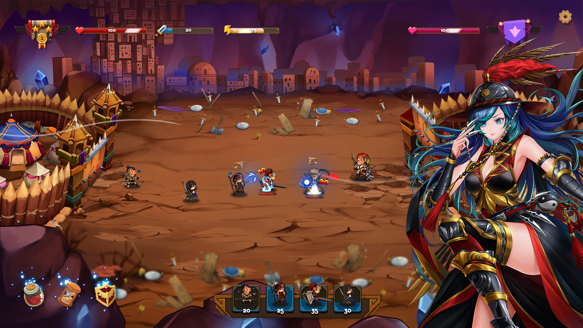 Скриншот из игры Love n War: Warlord by Chance - 2