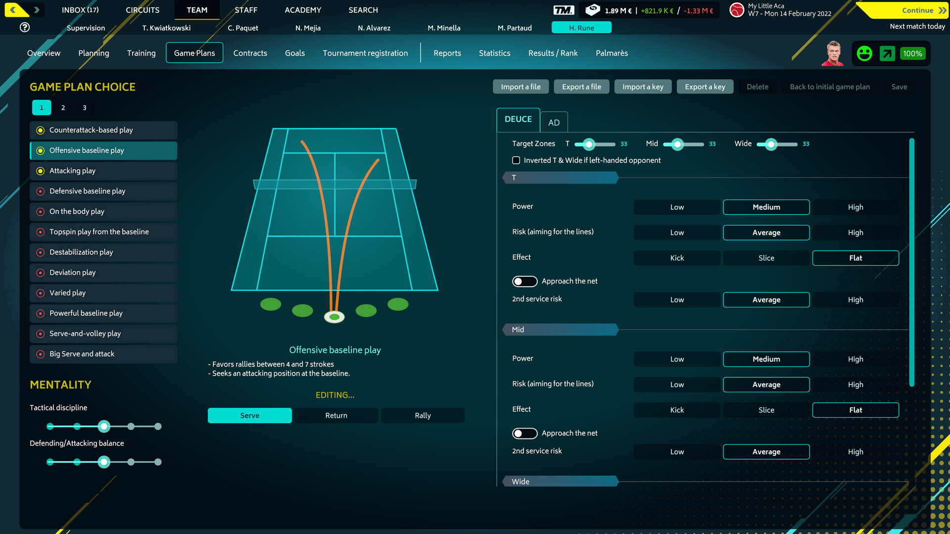 Скриншот из игры Tennis Manager 2022 - 4