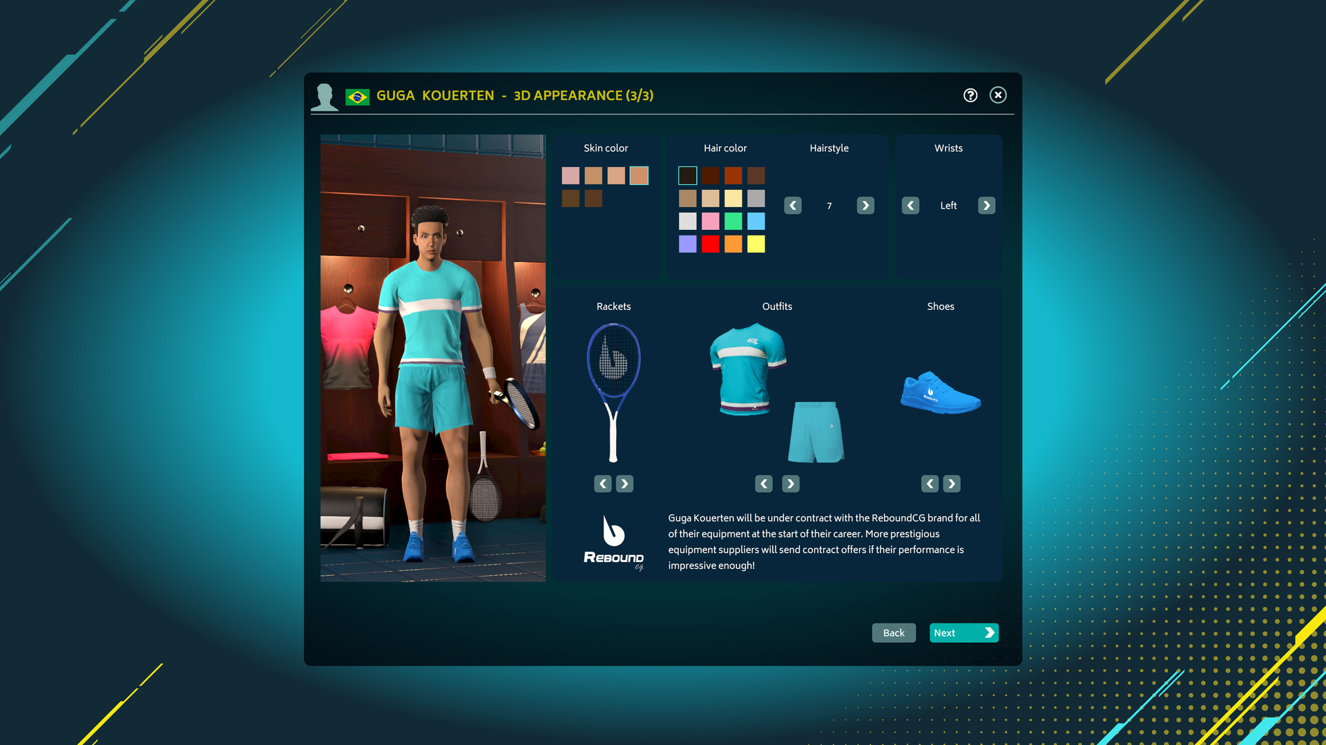 Скриншот из игры Tennis Manager 2022 - 13