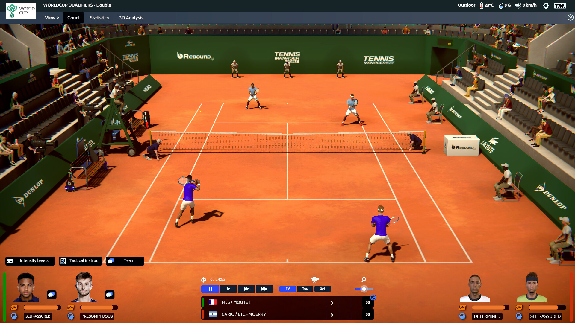 Скриншот из игры Tennis Manager 2023 - 3