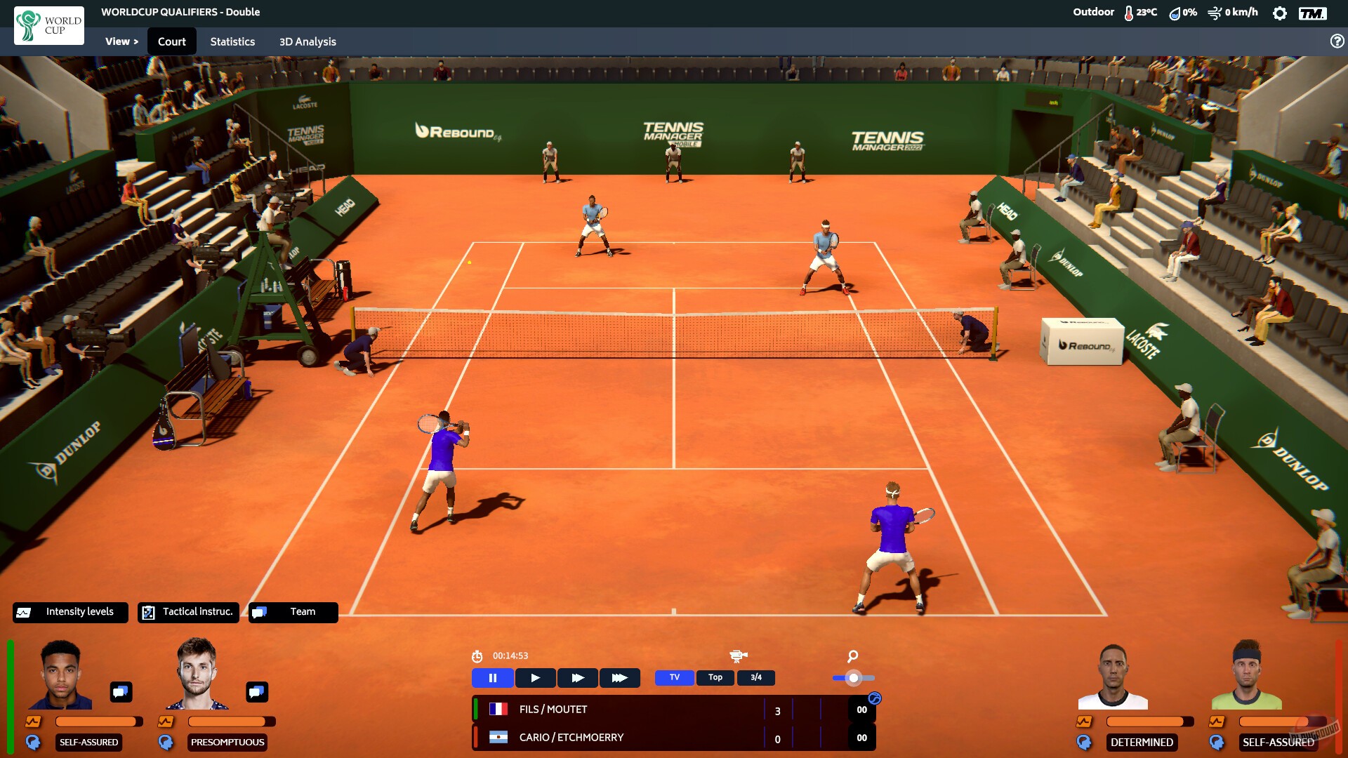 Скриншот из игры Tennis Manager 2023 - 7
