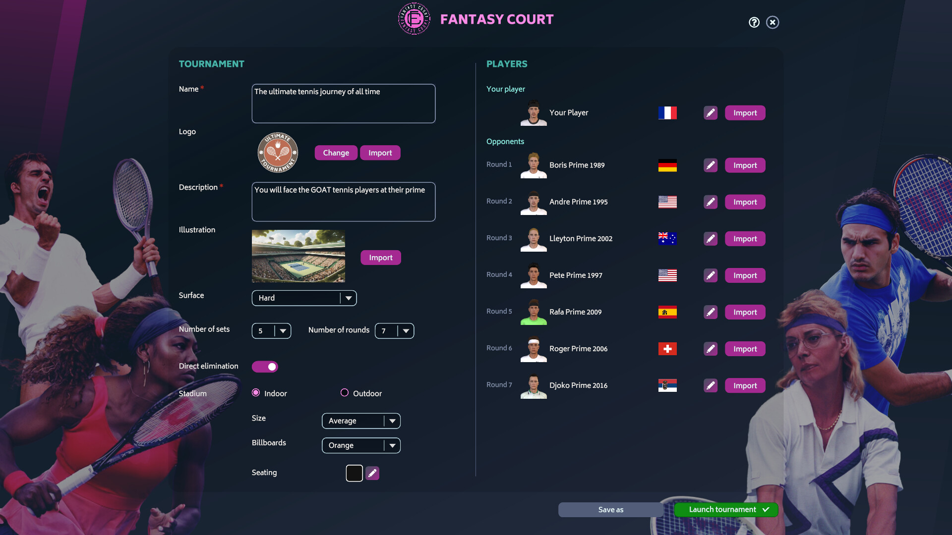 Скриншот из игры Tennis Manager 2024 - 5