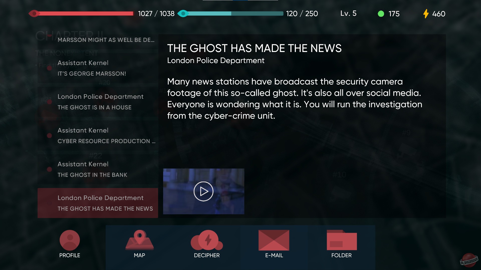 Скриншот из игры Recontact London: Cyber Puzzle - 3