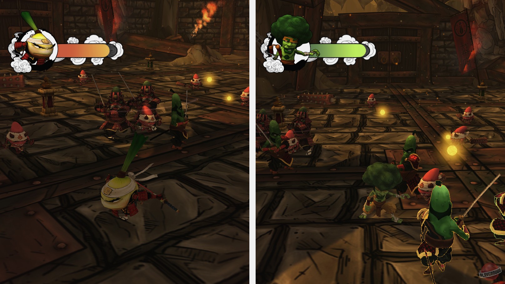 Скриншот из игры Yasai Ninja - 2