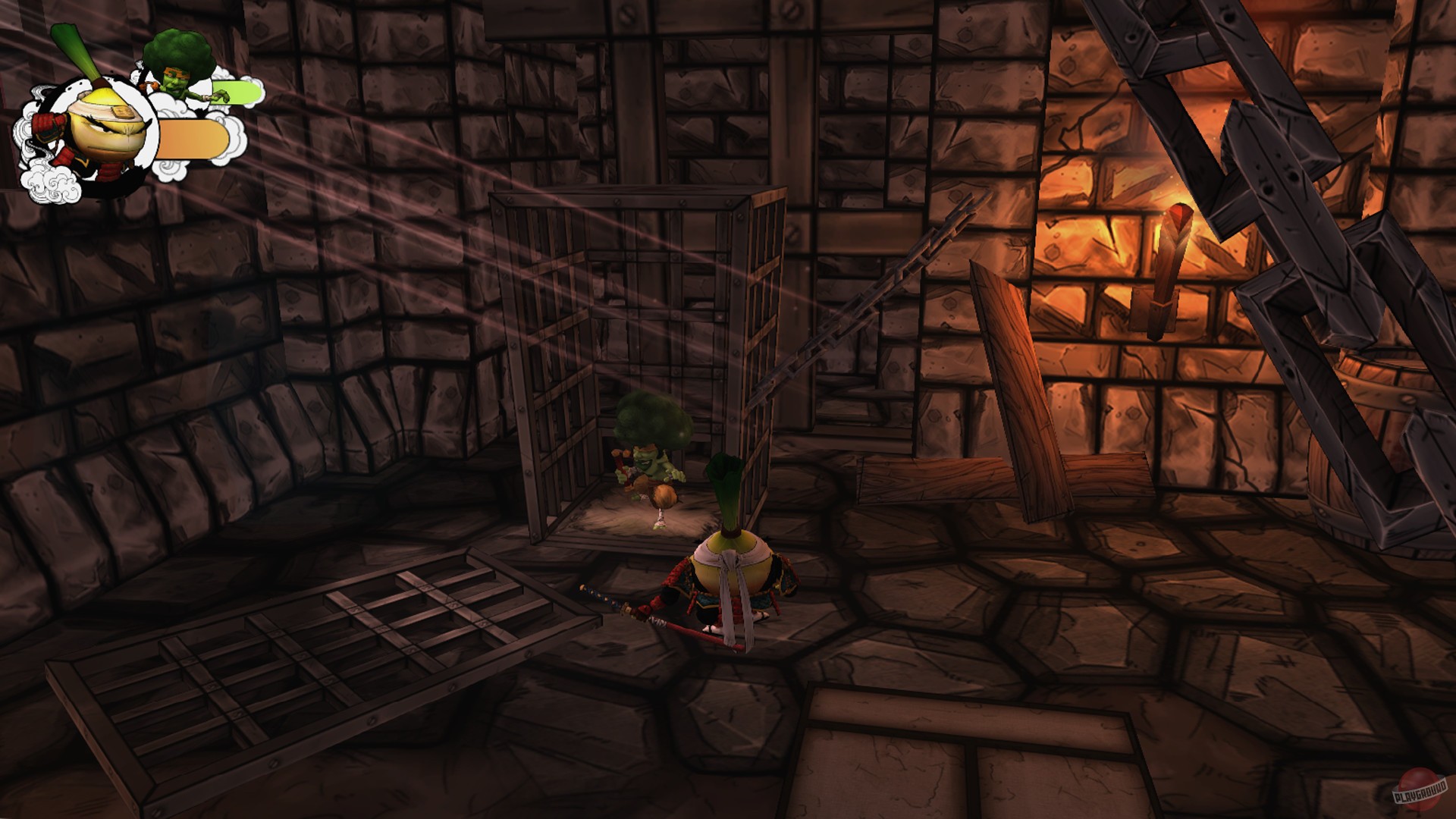 Скриншот из игры Yasai Ninja - 5