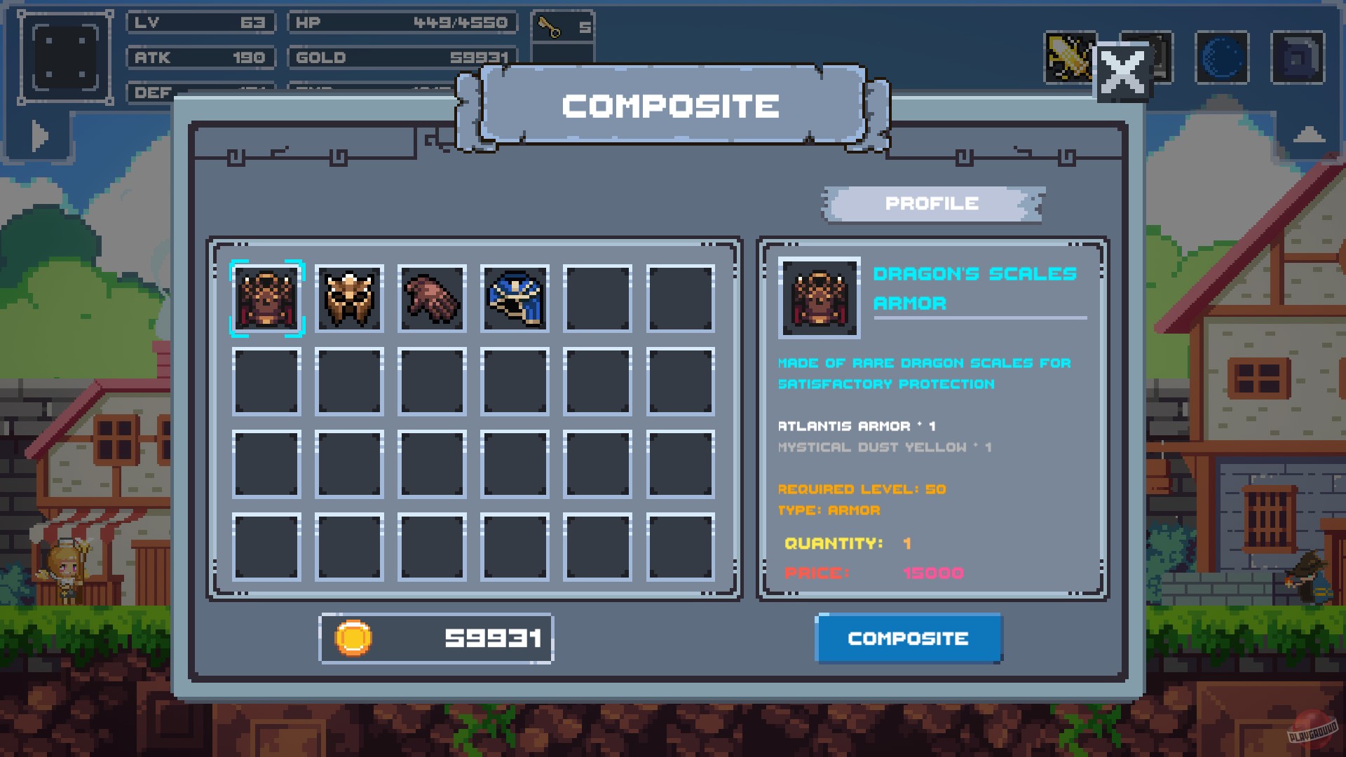 Скриншот из игры Mage Tower - 7