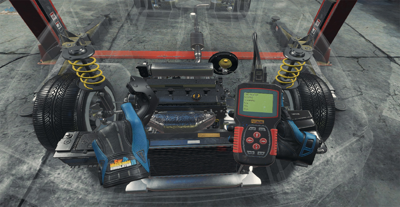 Скриншот из игры Car Mechanic Simulator VR - 3