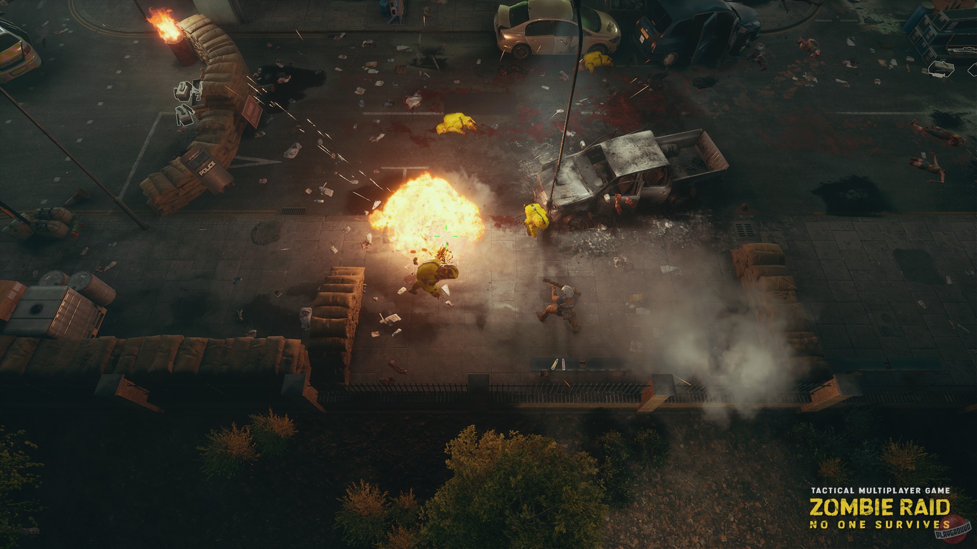 Скриншот из игры ZOMBIE RAID: No One Survives - 3