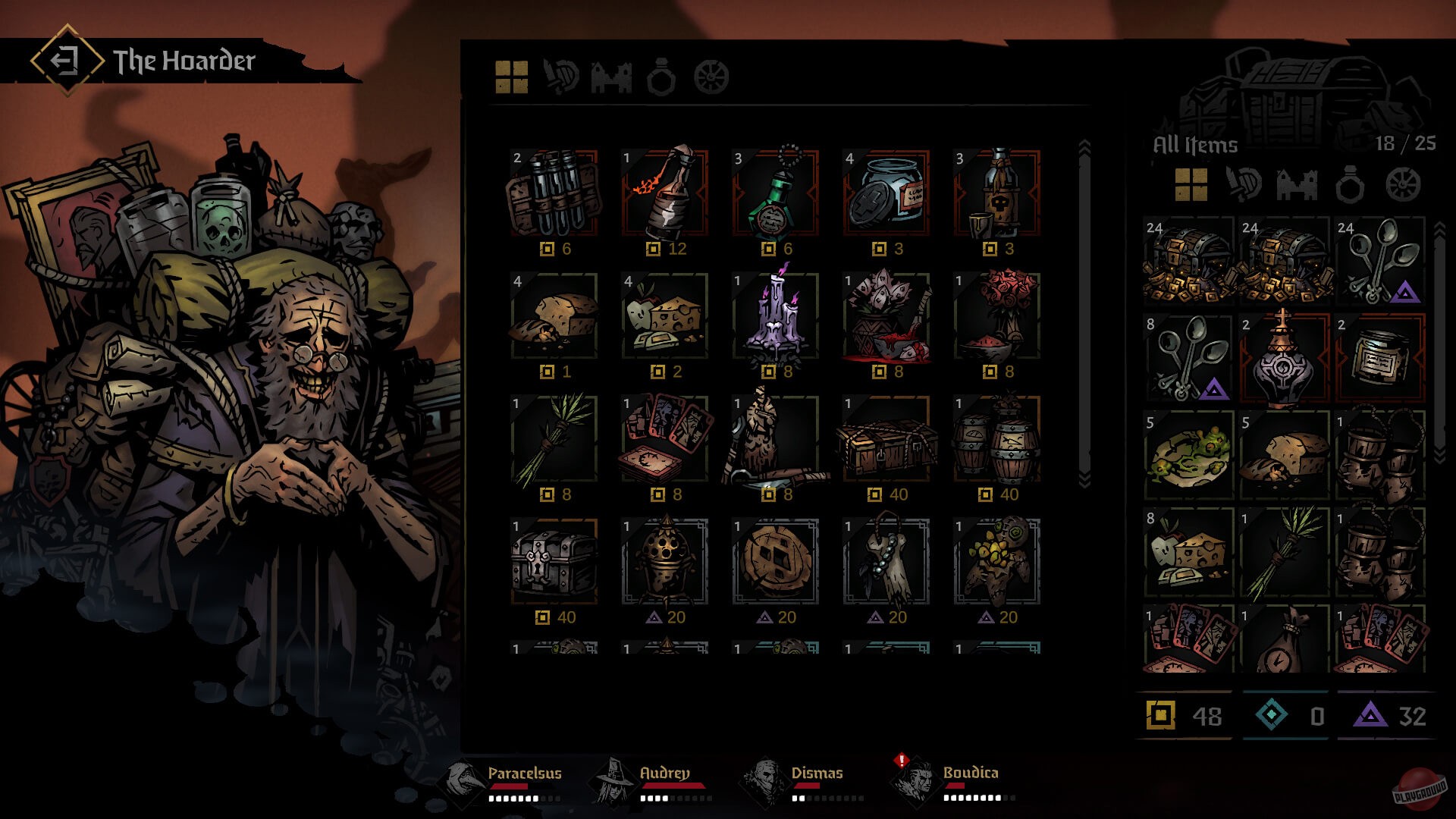 Скриншот из игры Darkest Dungeon 2 - 23