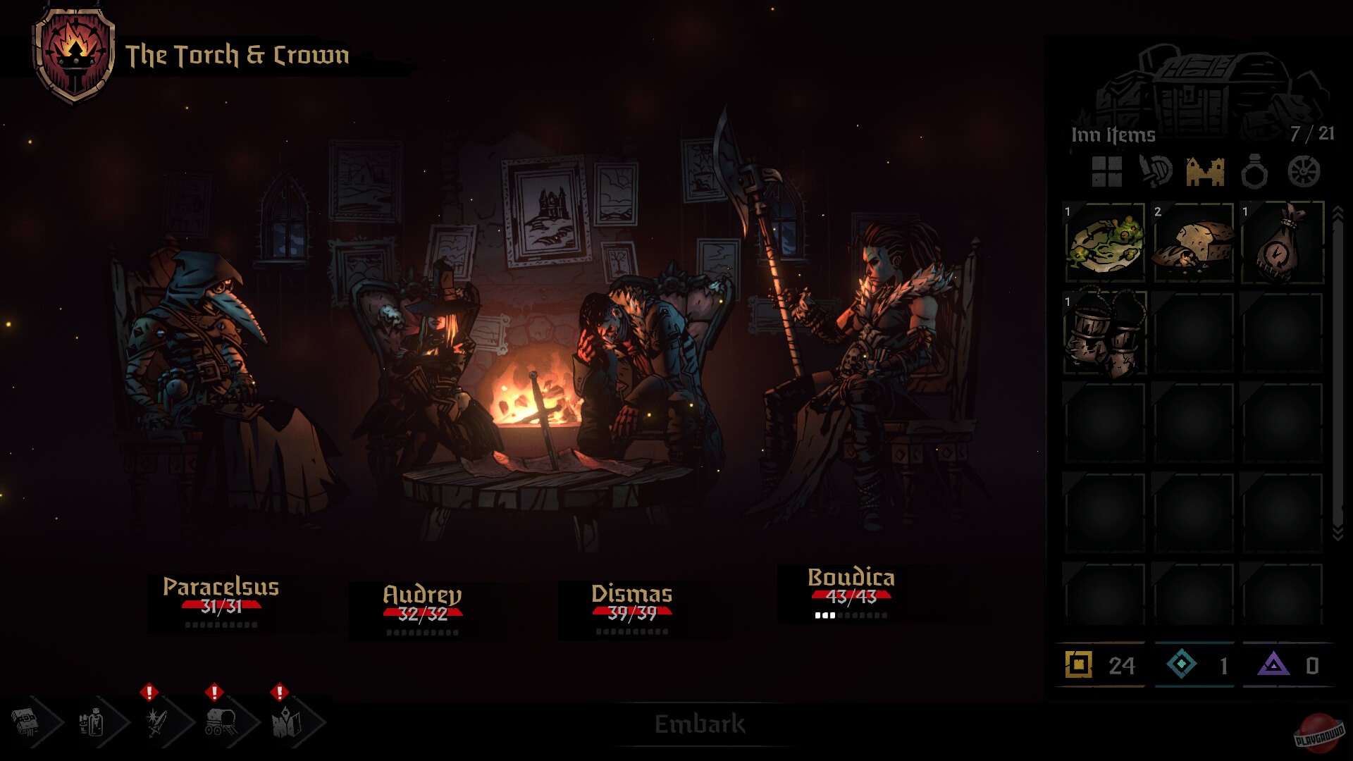 Скриншот из игры Darkest Dungeon 2 - 14