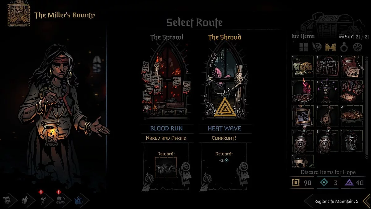 Скриншот из игры Darkest Dungeon 2 - 19