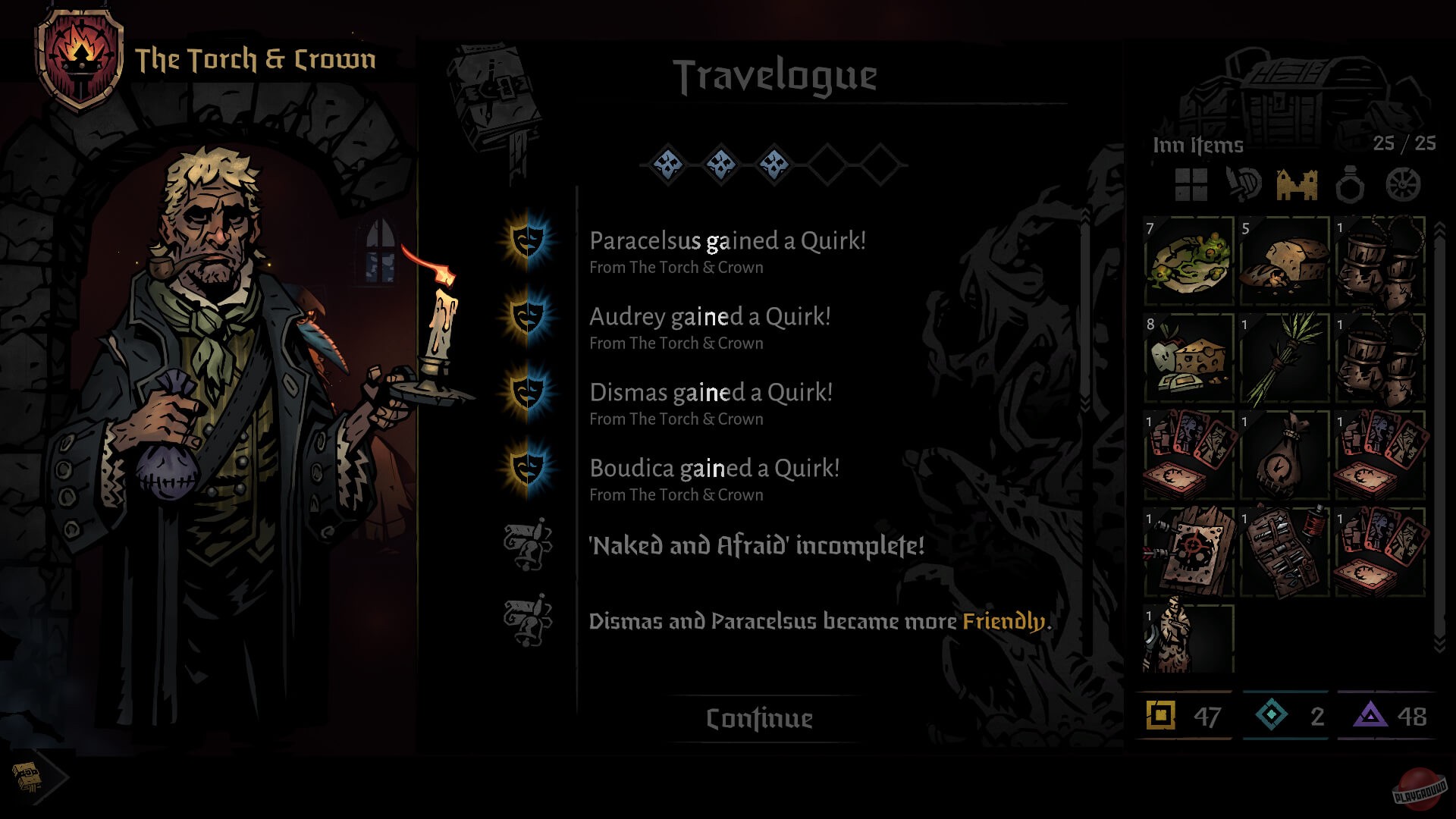 Скриншот из игры Darkest Dungeon 2 - 10
