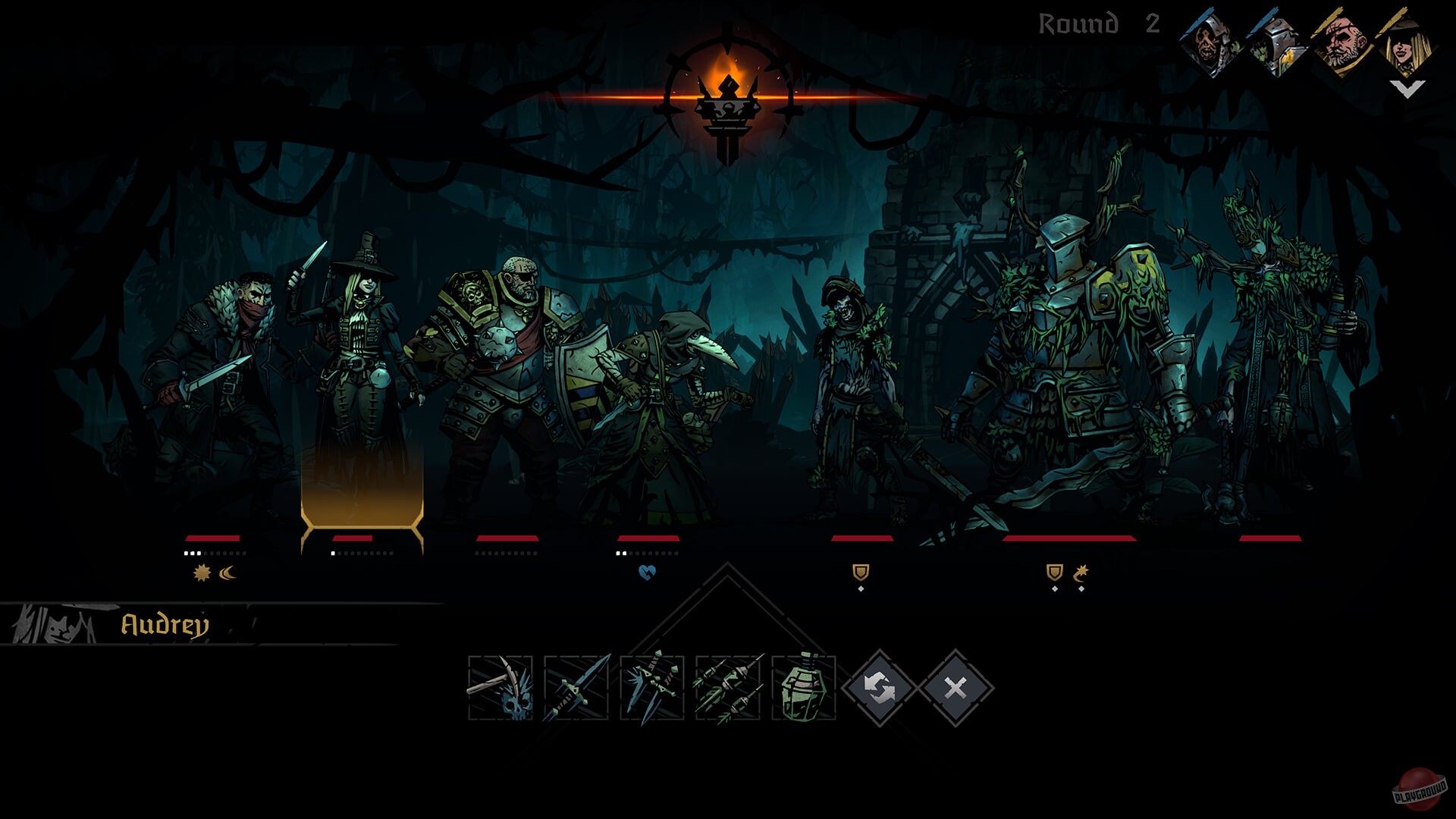 Скриншот из игры Darkest Dungeon 2 - 1