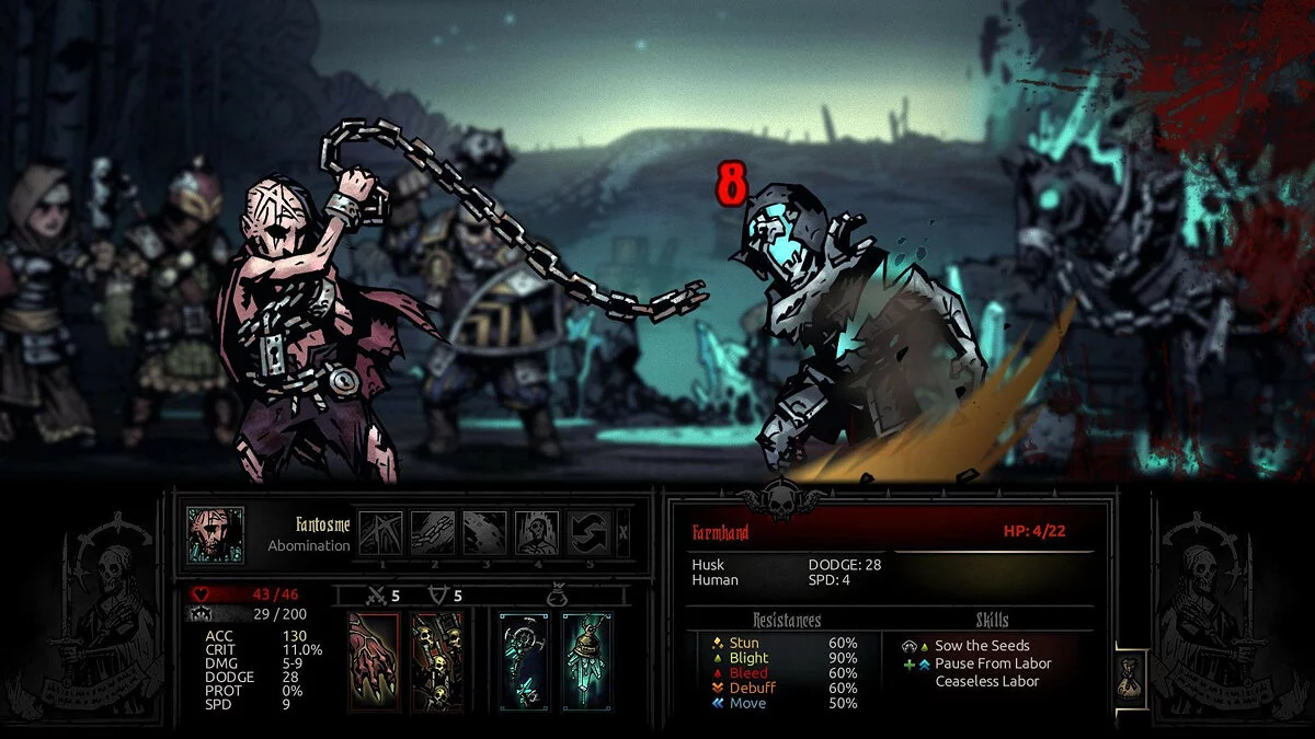 Скриншот из игры Darkest Dungeon: The Color of Madness - 17