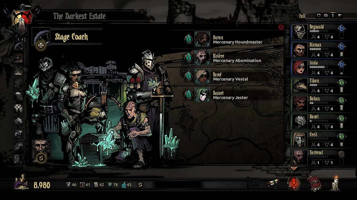 Скриншот из игры Darkest Dungeon: The Color of Madness - 5