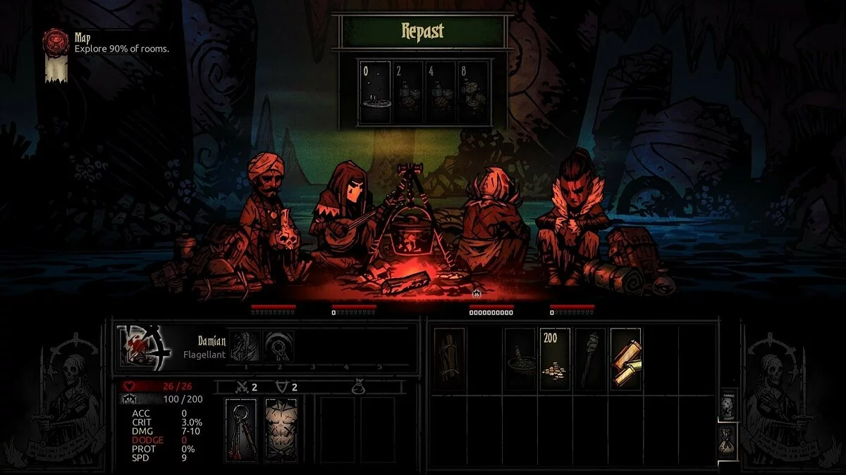 Скриншот из игры Darkest Dungeon: The Crimson Court - 10