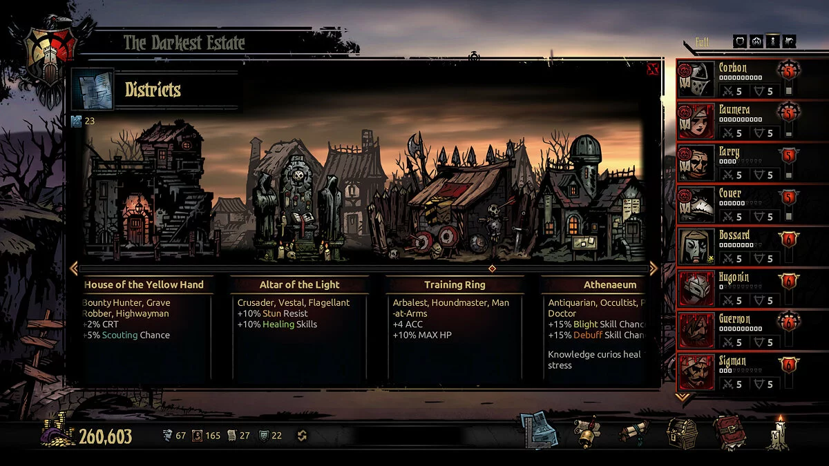 Скриншот из игры Darkest Dungeon: The Crimson Court - 17