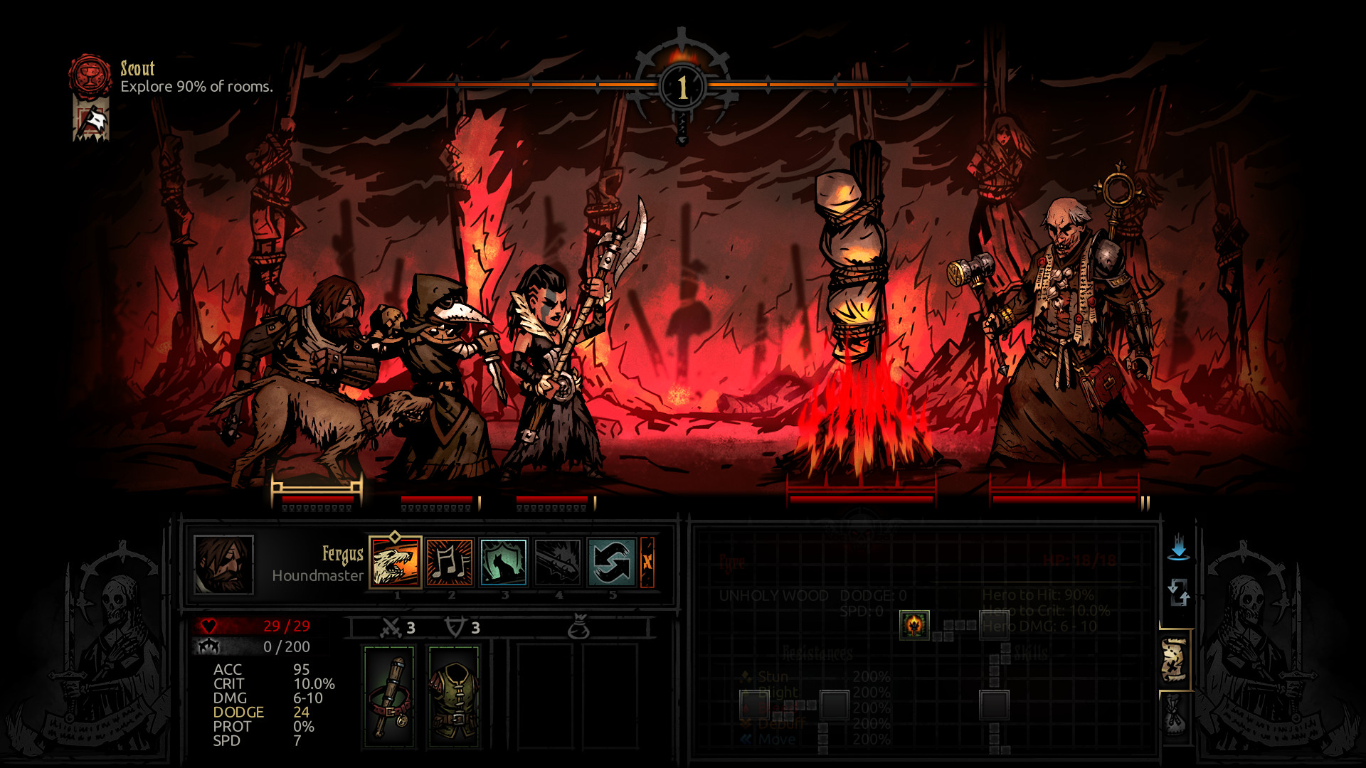 Скриншот из игры Darkest Dungeon: The Crimson Court - 18