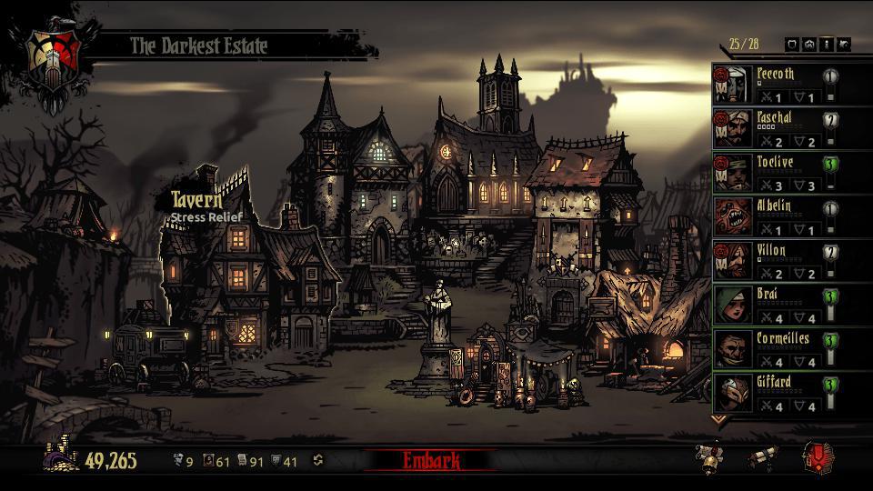 Скриншот из игры Darkest Dungeon - 95