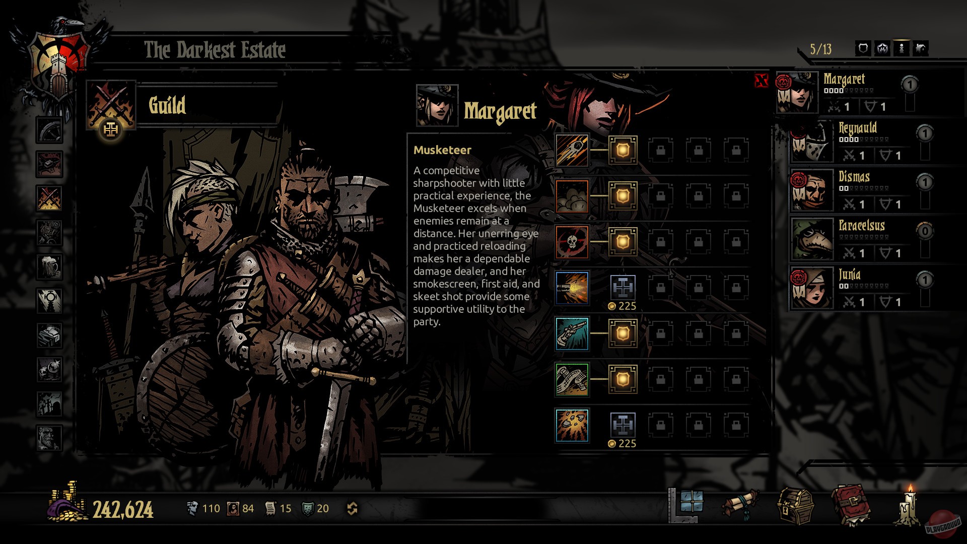 Скриншот из игры Darkest Dungeon - 102