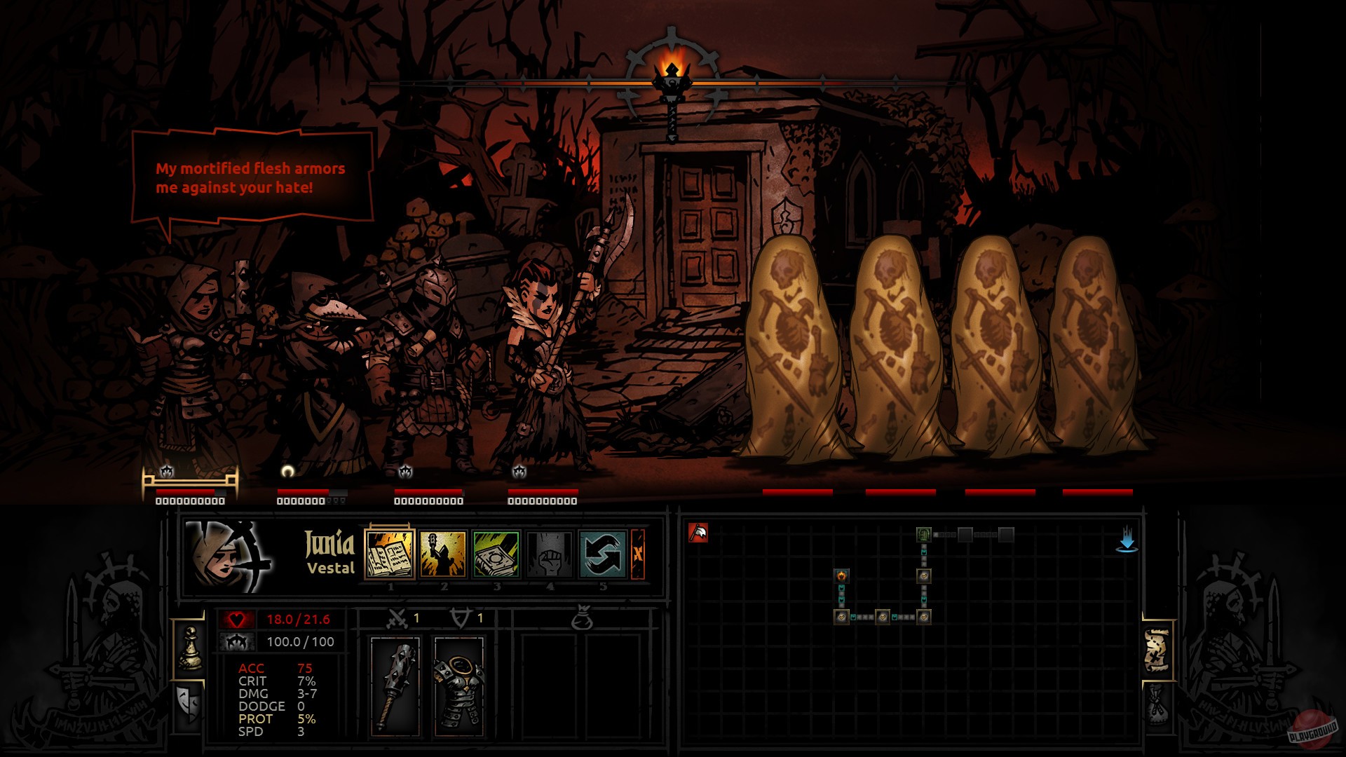 Скриншот из игры Darkest Dungeon - 19