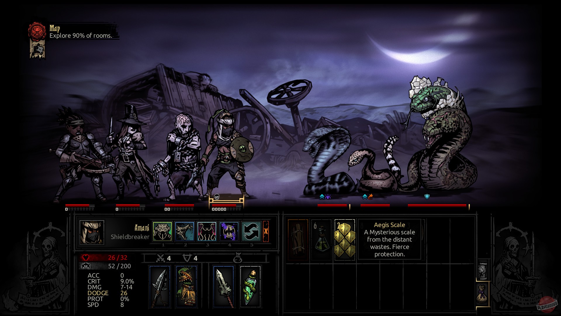 Скриншот из игры Darkest Dungeon - 166
