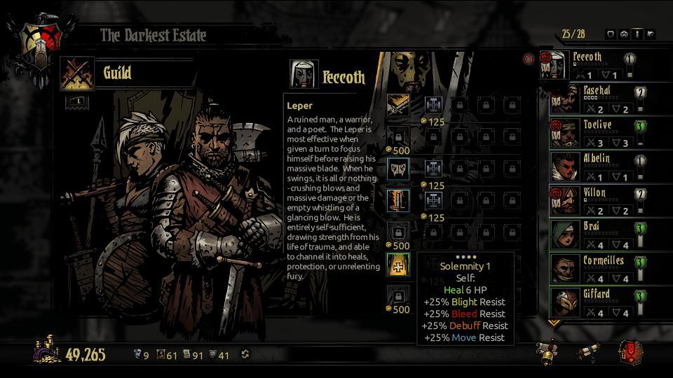 Скриншот из игры Darkest Dungeon - 107