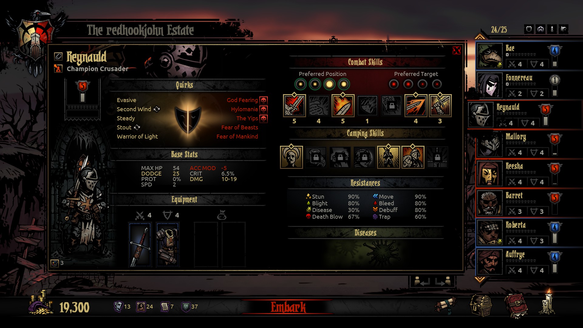 Скриншот из игры Darkest Dungeon - 137