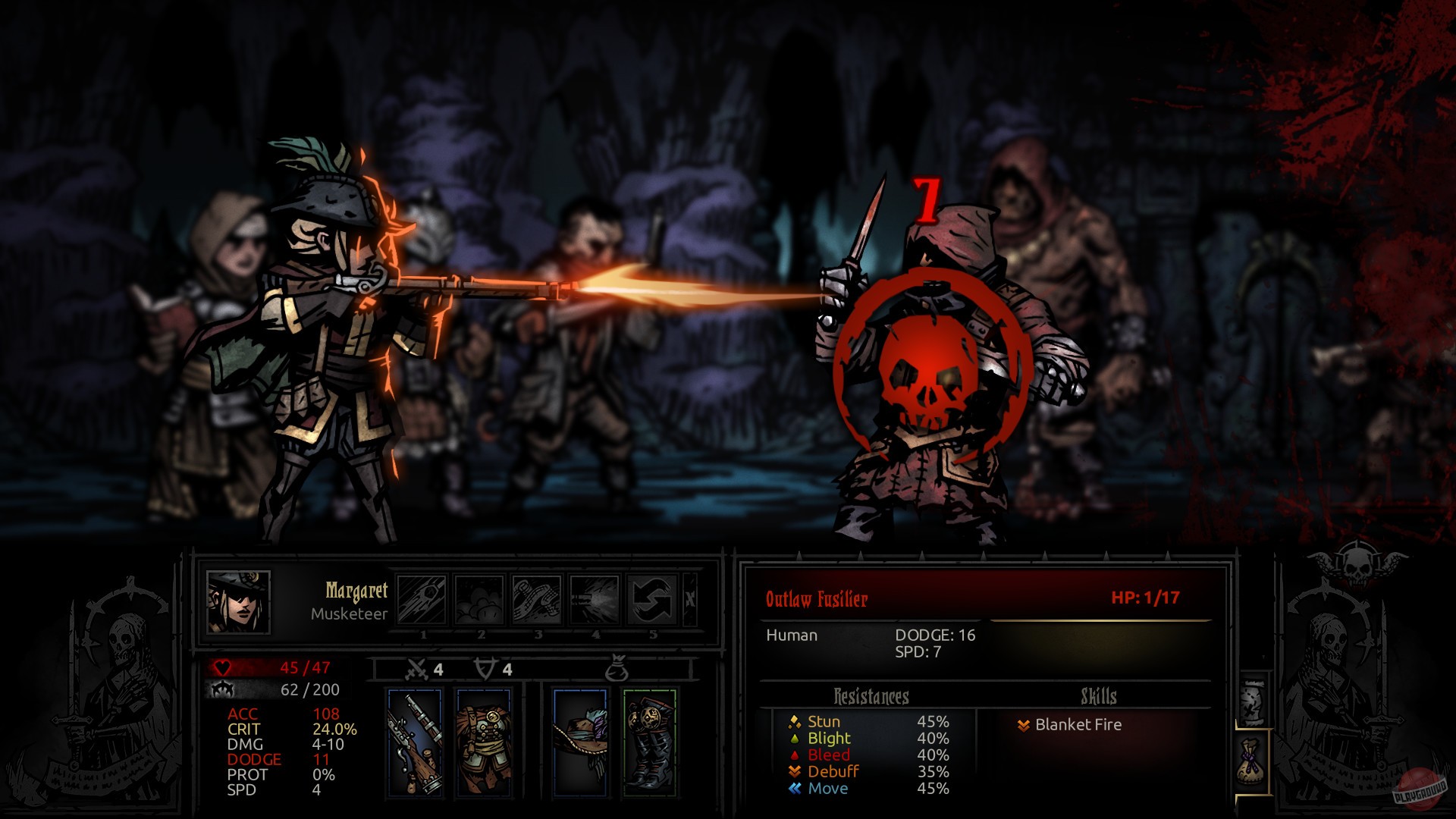 Скриншот из игры Darkest Dungeon - 86