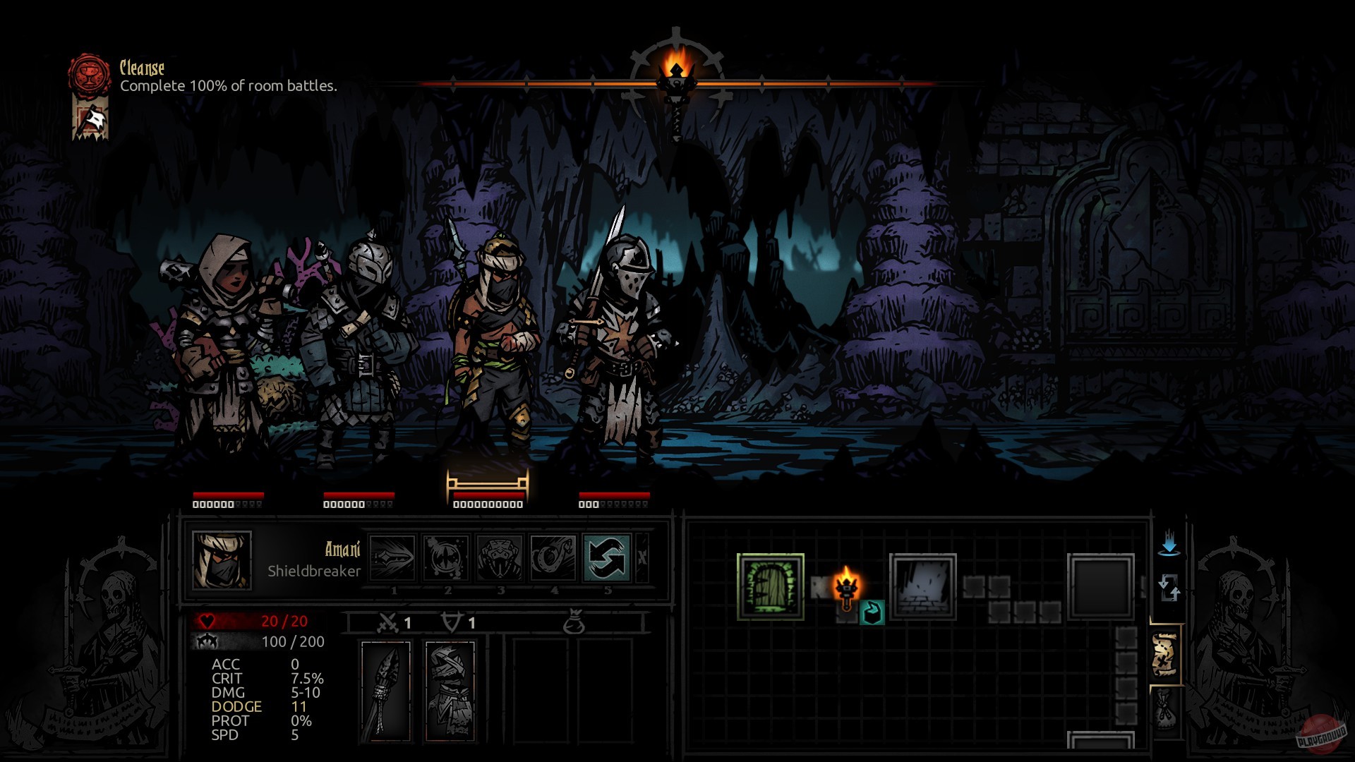Скриншот из игры Darkest Dungeon - 143