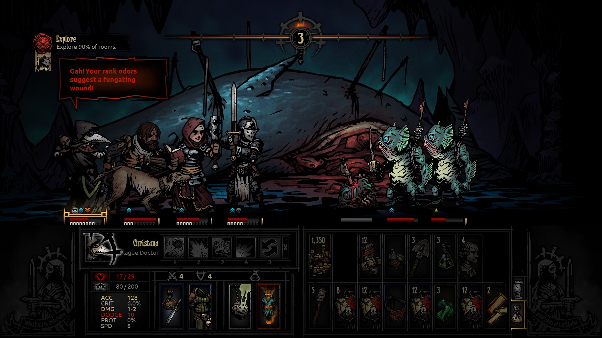 Скриншот из игры Darkest Dungeon - 135