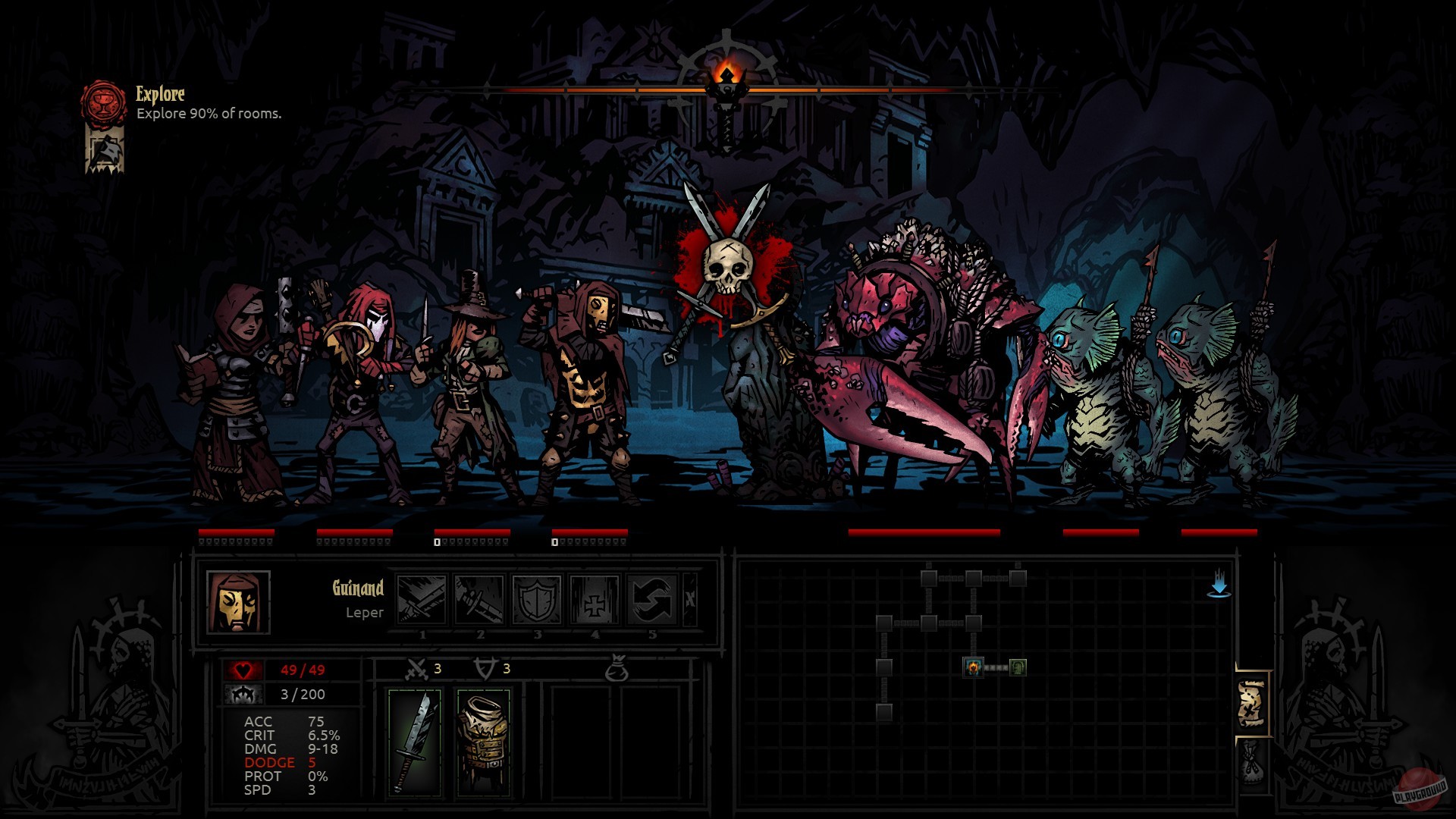 Скриншот из игры Darkest Dungeon - 156
