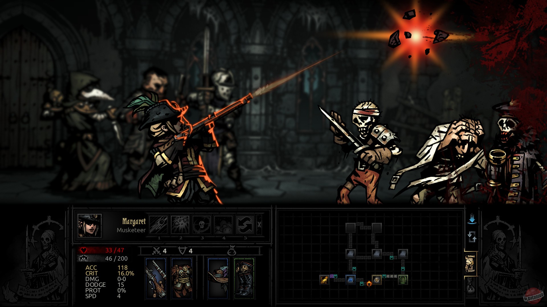 Скриншот из игры Darkest Dungeon - 157