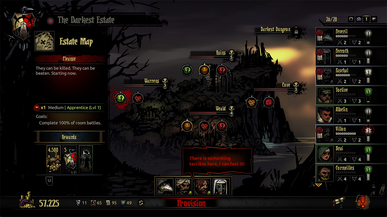 Скриншот из игры Darkest Dungeon - 71