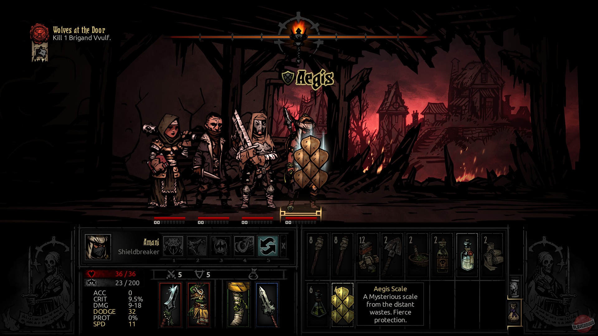 Скриншот из игры Darkest Dungeon - 128