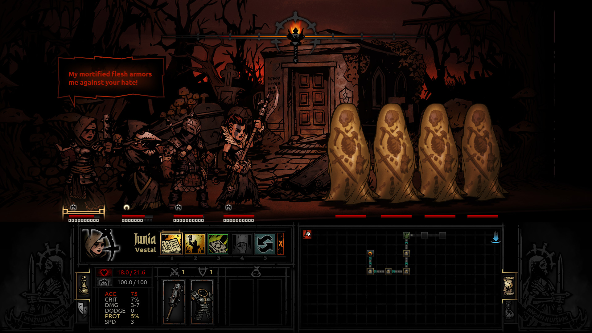 Скриншот из игры Darkest Dungeon - 17
