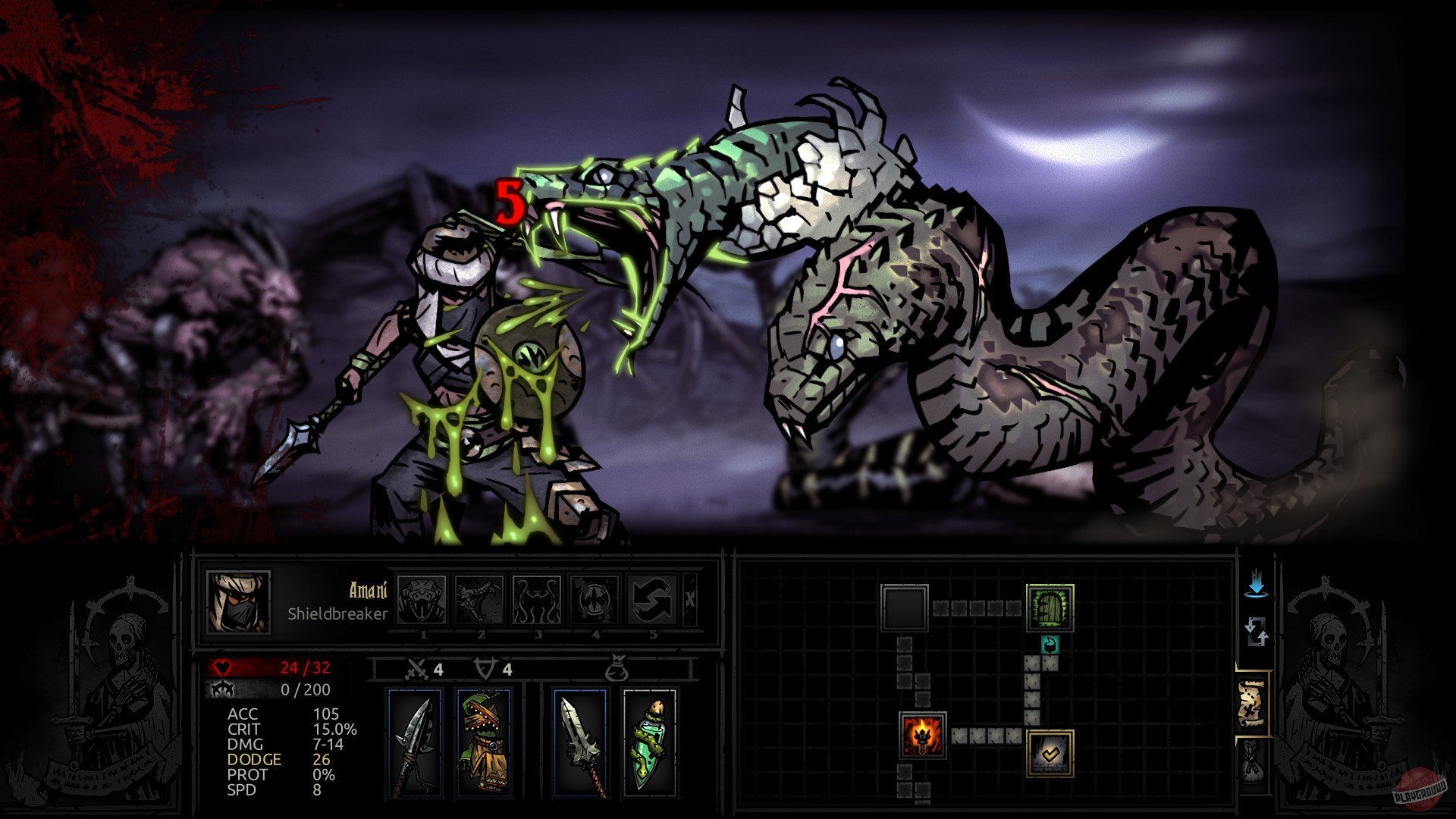 Скриншот из игры Darkest Dungeon - 150